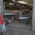 We pass by an interesting boat-repair shed, A February Miscellany, Diss and Woodbridge, Suffolk - 3rd February 2024