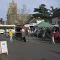 Andy Sausage's van in the Market Place, A February Miscellany, Diss and Woodbridge, Suffolk - 3rd February 2024