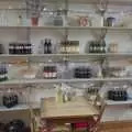 Amandines has got a nice bottle display going on, A Long Walk Around the Airfield, Eye, Suffolk - 11th February 2024