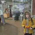 Harry's caught in the act outside the Co-op in Eye, Riddlequest at Sutton Hoo, Woodbridge, Suffolk - 23rd February 2024