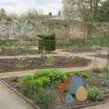 The walled garden of Avebury Manor, A Postcard from Marlborough and a Walk on the Herepath, Avebury, Wiltshire - 8th April 2024