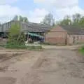 The derelict-looking Warren Hill farm, A Walk to the Crossways Inn, Scole, Norfolk - 21st April 2024