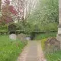 Another view of the pleasant churchyard, A Postcard From Horham, Suffolk - 27th April 2024