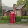The old school house, and a K6 phone box, A Postcard From Horham, Suffolk - 27th April 2024