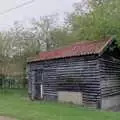 A random shed in the car park, A Postcard From Horham, Suffolk - 27th April 2024