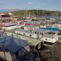 The houseboat marina is looking busy, Visible Touch at The Riverside, Woodbridge, Suffolk - 28th April 2024