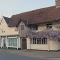 There's a nice Wisteria house on the main road, The BSCC at The Lion, Debenham, Suffolk - 2nd May 2024