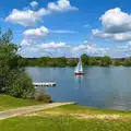 Nosher's sailing Daniel's Wanderer on the lake, A May Miscellany and The Harvs at Ampersand, Diss - 9th May 2024
