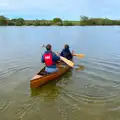 Harry and Nosher are out on the canoe, A May Miscellany and The Harvs at Ampersand, Diss - 9th May 2024