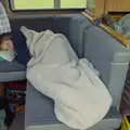Harry has a little nap in the van, A May Miscellany and The Harvs at Ampersand, Diss - 9th May 2024