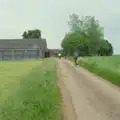 We pass through Hall Farm, Billingford, The BSCC at The Half Moon, Rushall, Norfolk - 16th May 2024