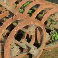 Some sort of disc harrow rusts away, The Village Hall Plant Sale, and a New Dinghy, Weybread, Norfolk - 19th May 2024