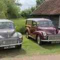 Two more Morris Minors, including a Traveller, Saxtead Mill, Framlingham Gala and Chips on the Beach, Aldeburgh - 27th May 2024