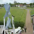 A view from the top of the mill stairs, Saxtead Mill, Framlingham Gala and Chips on the Beach, Aldeburgh - 27th May 2024