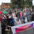 There's a mass of people on Church Street, Saxtead Mill, Framlingham Gala and Chips on the Beach, Aldeburgh - 27th May 2024