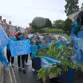 The CDC Street Dance float, Saxtead Mill, Framlingham Gala and Chips on the Beach, Aldeburgh - 27th May 2024