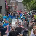 The parade has reached the Castle Inn pub, Saxtead Mill, Framlingham Gala and Chips on the Beach, Aldeburgh - 27th May 2024