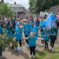 The CDC Street Dance troupe, Saxtead Mill, Framlingham Gala and Chips on the Beach, Aldeburgh - 27th May 2024
