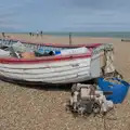 Another wooden fishing boat, Saxtead Mill, Framlingham Gala and Chips on the Beach, Aldeburgh - 27th May 2024