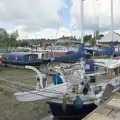 The houseboat marina in Woodbridge, The Sutton Hoo Ship Reconstruction, The Longshed, Woodbridge - 29th May 2024