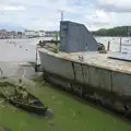 The Sisters watch over the River Deben, The Sutton Hoo Ship Reconstruction, The Longshed, Woodbridge - 29th May 2024