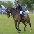 A thoroughbred trots around, Fred and the SYWO at the Suffolk Show, Trinity Park, Ipswich - 30th May 2024