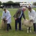 There's a sheep with very pointy ears, Fred and the SYWO at the Suffolk Show, Trinity Park, Ipswich - 30th May 2024
