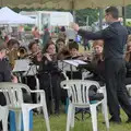 The SYWO starts its second set, Fred and the SYWO at the Suffolk Show, Trinity Park, Ipswich - 30th May 2024