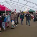 We visit the food tent for a bit, Fred and the SYWO at the Suffolk Show, Trinity Park, Ipswich - 30th May 2024
