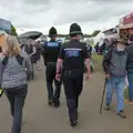 A couple of actual Bobbies on the beat, Fred and the SYWO at the Suffolk Show, Trinity Park, Ipswich - 30th May 2024