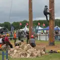 More climbers wait their turn, Fred and the SYWO at the Suffolk Show, Trinity Park, Ipswich - 30th May 2024