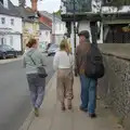 Walking up Mount Street past the Saracen's Head, A "Once" Photoshoot, Diss, Norfolk - 8th June 2024