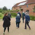 The owners takes us on a tour of the grounds, Open Gardens, Eye, Suffolk - 9th June 2024