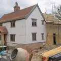 The stop/start house rebuild is on again, Open Gardens, Eye, Suffolk - 9th June 2024