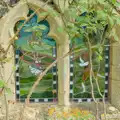 Ballet dancers in stained glass, Open Gardens, Eye, Suffolk - 9th June 2024