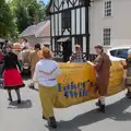 Isobel and the Baker's Wife banner, The Carnival Procession, Diss, Norfolk - 16th June 2024