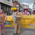 Will with a hobby horse, The Carnival Procession, Diss, Norfolk - 16th June 2024