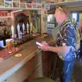 Gaz gets the beers in at the White Horse, The BSCC at Finningham, and Stowmarket Teeth, Suffolk - 21st June 2024