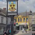 The Stowmarket town sign, The BSCC at Finningham, and Stowmarket Teeth, Suffolk - 21st June 2024