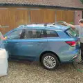 Fred is persuaded to half-wash the car, The BSCC at Redgrave, Noctilucent Clouds and a Village Hall Party, Brome - 29th June 2024