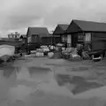 Fisherman's huts on Black Shore Quay, Eye Karate Kamp, Southwold Harbour, Suffolk - 6th July 2024