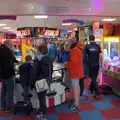 The arcade is obviously where it's at, Eye Karate Kamp, Southwold Harbour, Suffolk - 6th July 2024