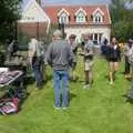 A barbeque at Megan's, Lane's End Festival, Bressingham, Norfolk - 14th July 2024