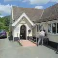 It's General Election day at the village hall, The BSCC at Gissing Crown and Thelnetham White Horse - 18th July 2024