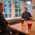 Gaz, Phil and a few beers, The BSCC at Gissing Crown and Thelnetham White Horse - 18th July 2024