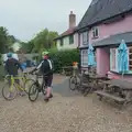 We head off from the pub, The BSCC at Gissing Crown and Thelnetham White Horse - 18th July 2024