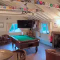 The pool room of the Crosskeys, Redgrave, The BSCC at Gissing Crown and Thelnetham White Horse - 18th July 2024