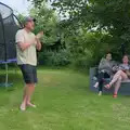 Cameron sings an Australian children's song, Isobel's Relatives Visit, Brome, Suffolk - 20th July 2024