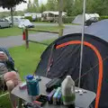 Sean has a coffee in the morning, An Olympic Road Trip from Diss to Marseille, France - 3rd August 2024