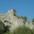 A ruined castle on a hill, An Olympic Road Trip from Diss to Marseille, France - 3rd August 2024